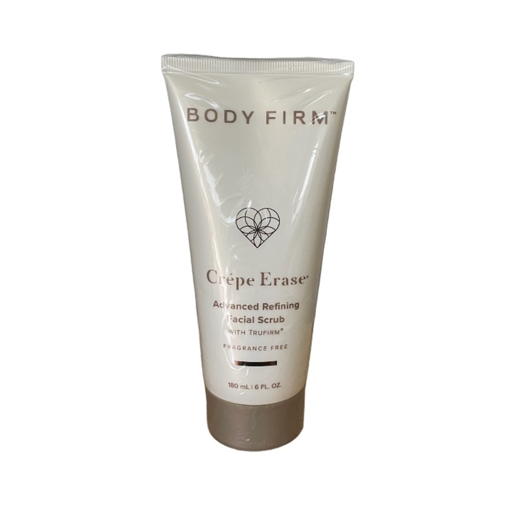 Body Firm Crepe Erase Advanced Refining Facial Scrub with Trufirm 6 fl oz NEW